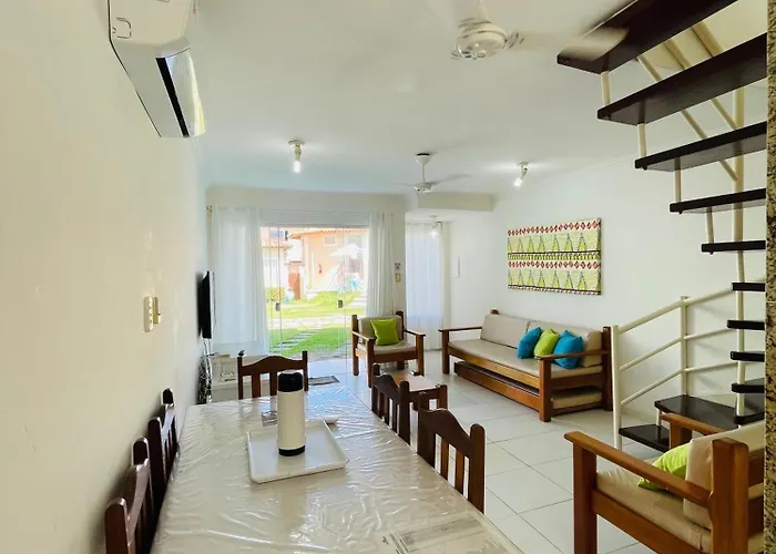 Apartamento 10 - Praia Taperapua- Ba- Proximo Ao Axe Moi -Ate 8 Pessoas